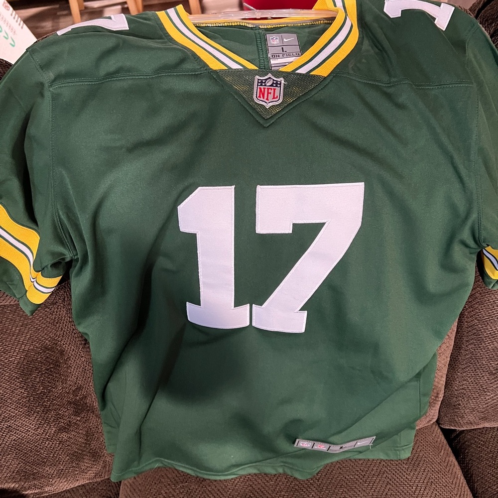 Green Bay Packers Davante Adams Jersey Size L